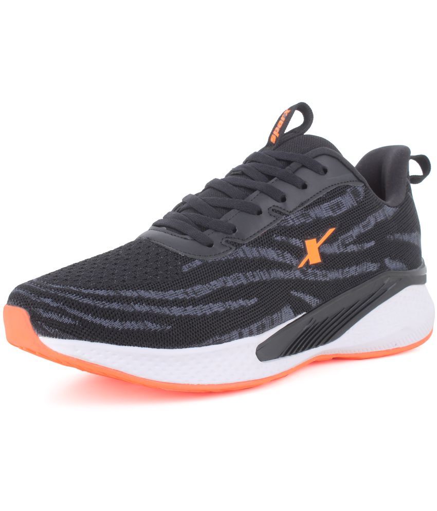     			Sparx SM 763 Black Men's Sports Running Shoes