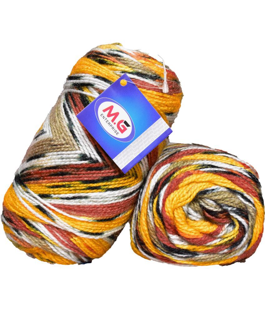     			Spectrum Ugadi (200 gm)  Wool Ball Hand knitting wool / Art Craft soft fingering crochet hook yarn, needle knitting yarn thread dyed