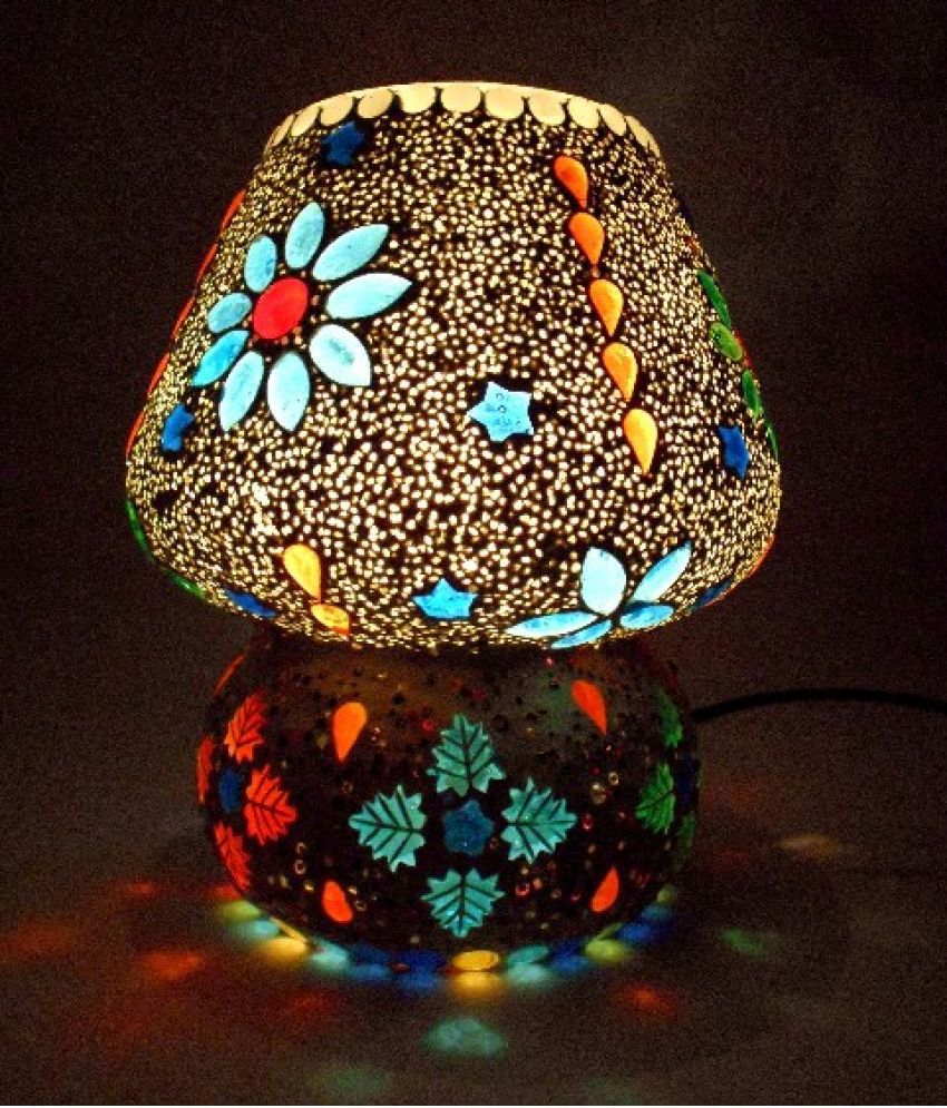     			Susajjit Decor Multicolor Decorative Table Lamp ( Pack of 1 )