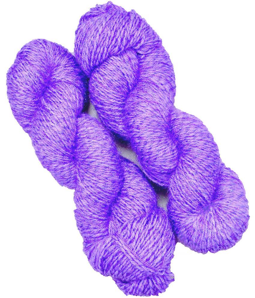     			Vardhman Charming K/K Purple (300 gm)  Wool Hank Hand wool ART - BDC