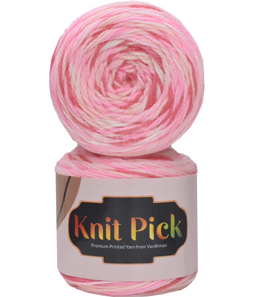     			Vardhman Knit Pick K/K Candy mix (200 gm)  wool ART - ACDD