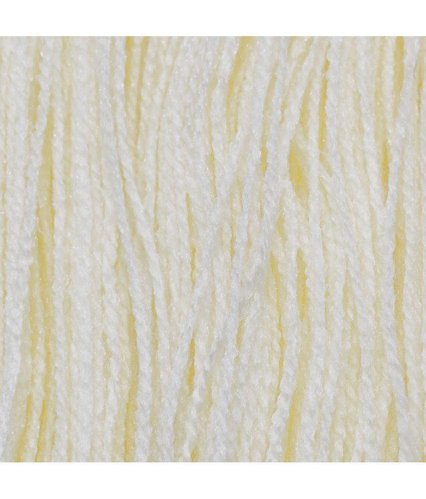     			Vardhman Rabit Excel Cream (200 gm)  Wool Hank Hand knitting wool Art-FCI