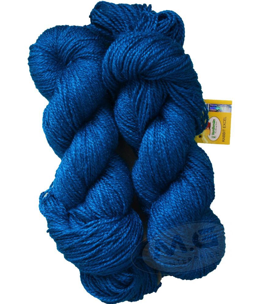     			Vardhman Rabit Excel Royal (500 gm)  Wool Hank Hand knitting wool Art-FCD