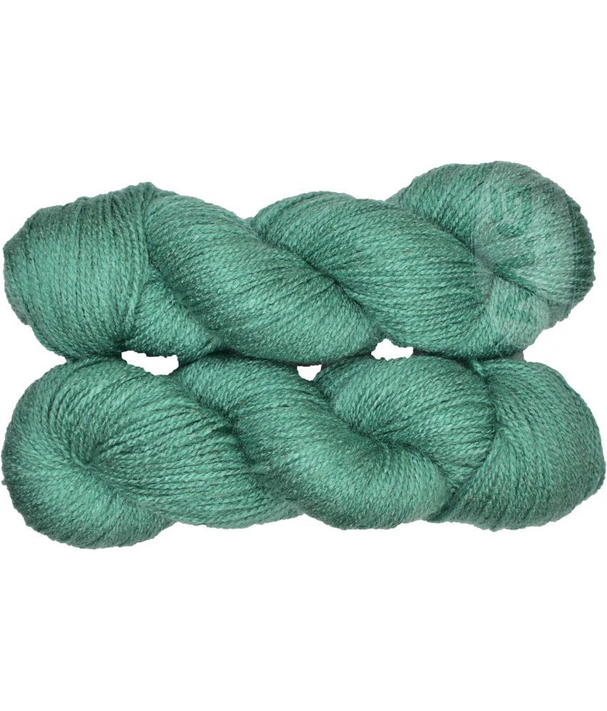    			Vardhman Rabit Excel Turquoise (300 gm)  Wool Hank Hand knitting wool Art-FDG