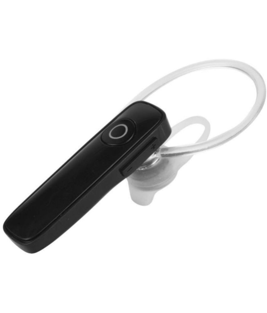     			hitage HBT286 Single Ear Bluetooth Bluetooth Headphone In Ear 10 Hours Playback Fast charging IPX4(Splash & Sweat Proof) Black