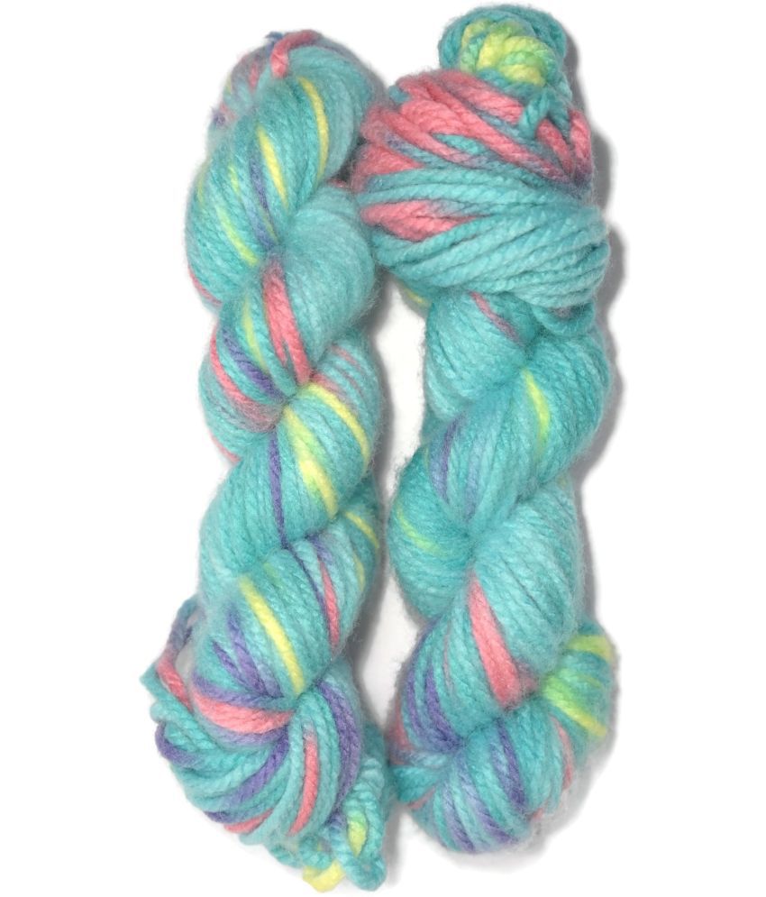     			Motu Thick Chunky Hand Knitting Yarn (Princess Sea-Green) (Hanks-200 grams)