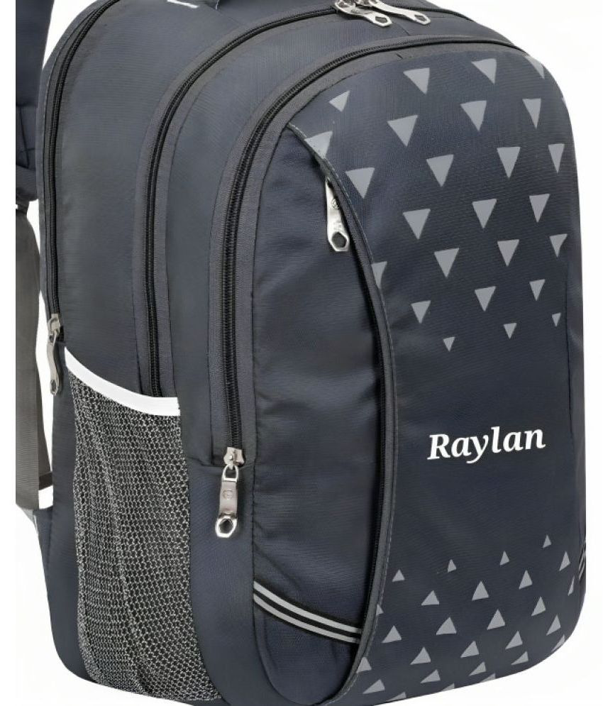     			Raylan Grey Fabric Backpack ( 25 Ltrs )