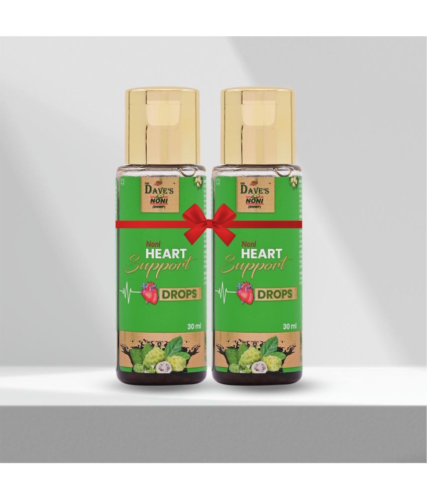     			The Dave's Noni (DNWP) Noni Heart Support Drops Nutrition Drink Liquid 30 ml Original Pack of 2