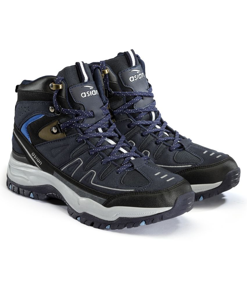     			ASIAN EVEREST-22 Navy Men's Trekking Shoes