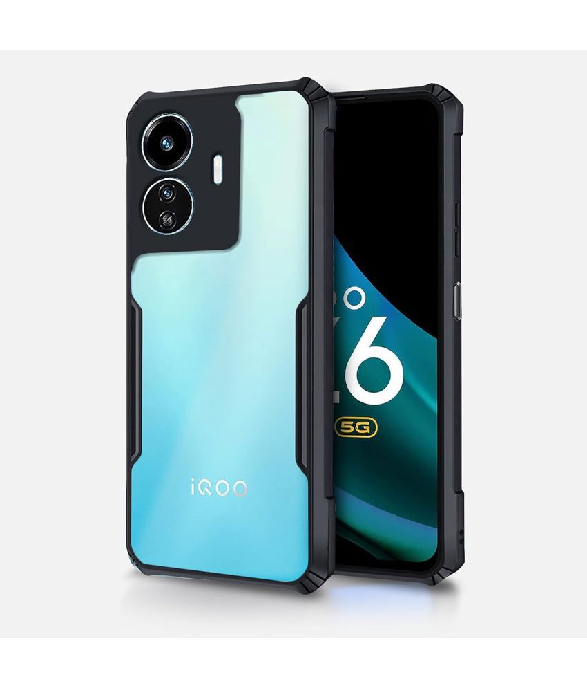     			Bright Traders Shock Proof Case Compatible For Polycarbonate IQOO Z6 LITE 5G ( Pack of 1 )