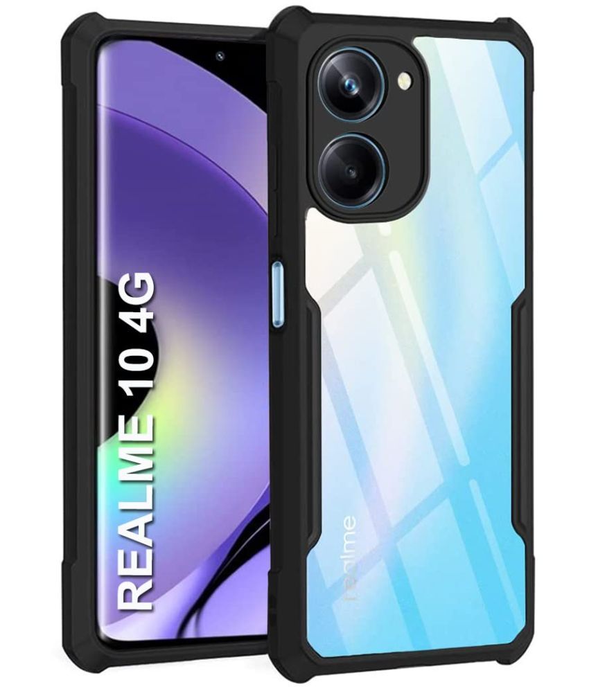     			Bright Traders Shock Proof Case Compatible For Polycarbonate REALME 10 ( Pack of 1 )