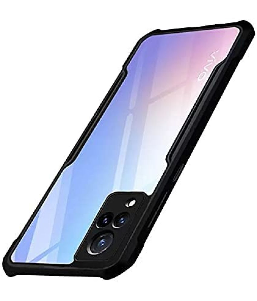     			Bright Traders Shock Proof Case Compatible For Polycarbonate VIVO V21 ( Pack of 1 )