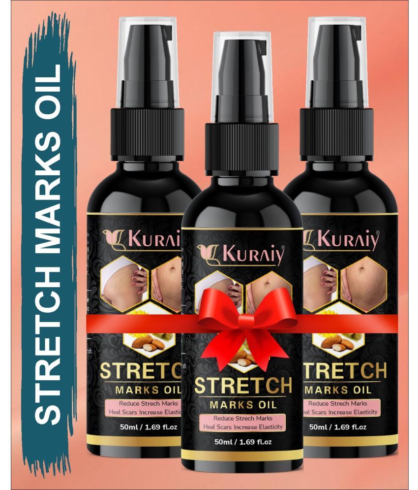     			Kuraiy New stretch Oil for Stretch Marks Removal Post Pregnancy fast work oil (50 ml)