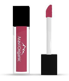 Aravi Organic Matte Liquid Lipstick LongLasting &amp; Ultra Smooth 1.5ml (Pink Pout)