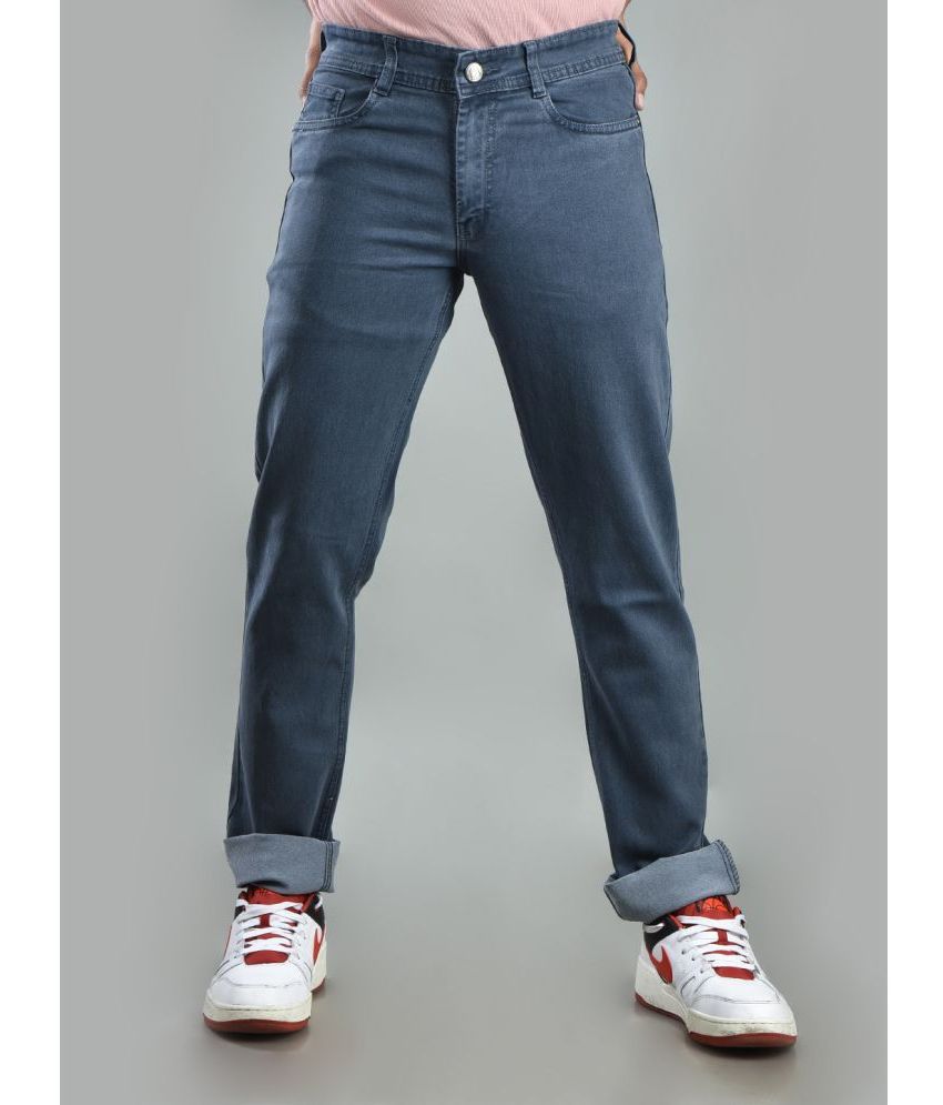     			Aflash Slim Fit Basic Men's Jeans - Blue ( Pack of 1 )
