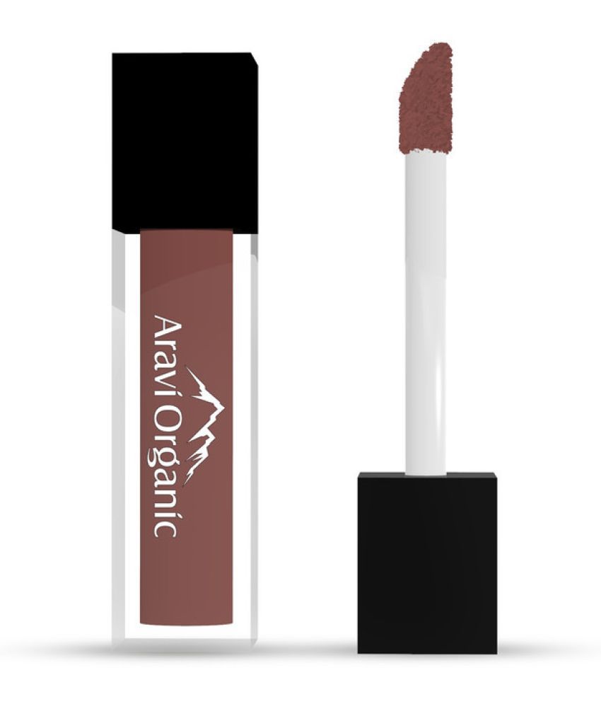     			Aravi Organic Matte Liquid Lipstick LongLasting & Ultra Smooth 1.5ml (Ready To Kill)