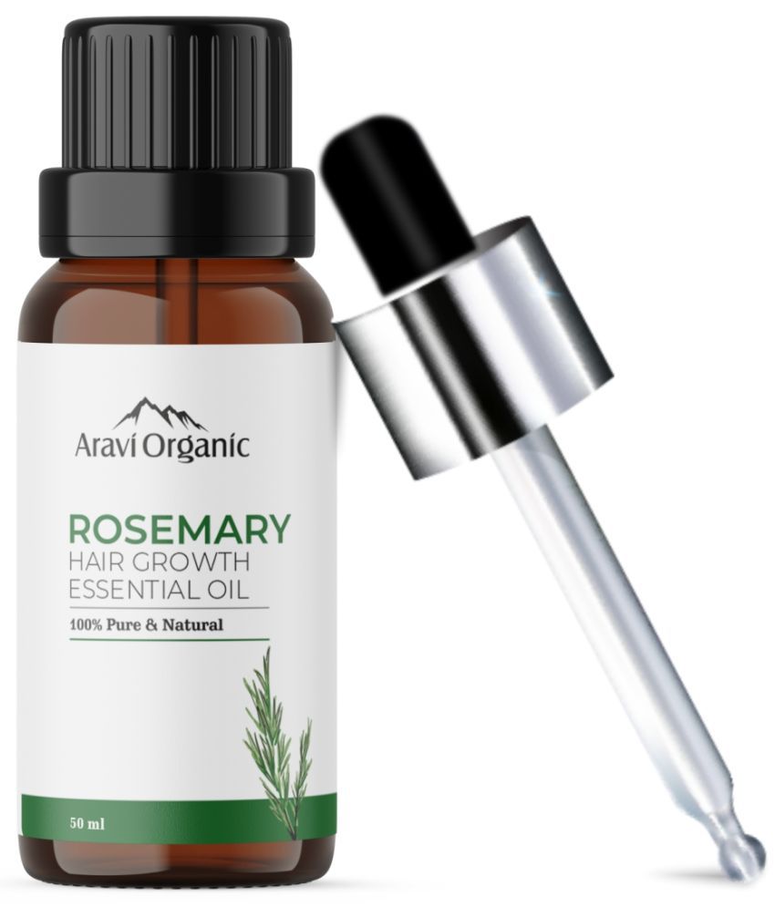    			Aravi Organic Pure Rosemary Essential Oil Hairgrowth,Hair Fall Control & Natural Skin Care 50ml