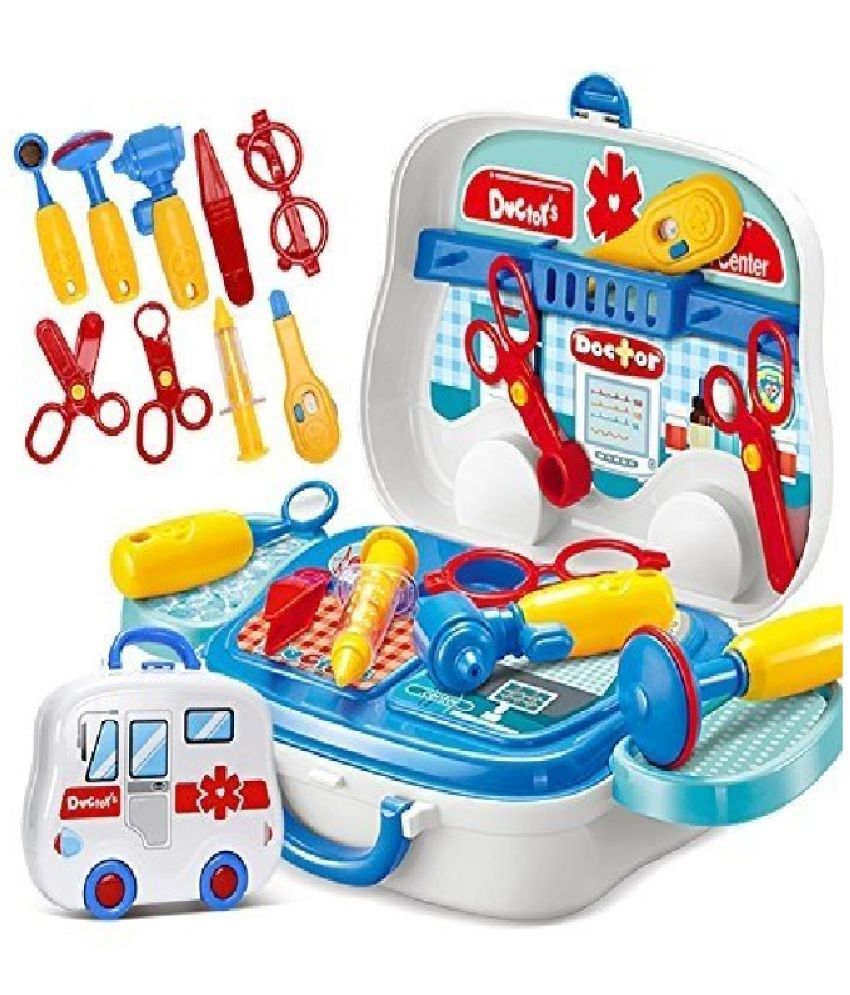     			Play Doctor Play Sets for Boys/Girls/Kids Doctor Kit Toys with Suitcase