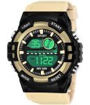 Hala Beige Resin Digital Men's Watch