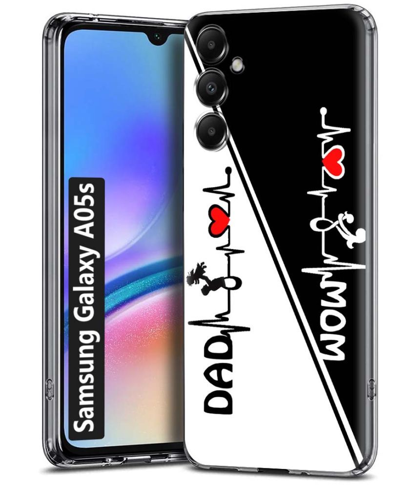     			Fashionury Multicolor Printed Back Cover Silicon Compatible For Samsung Galaxy A05s ( Pack of 1 )