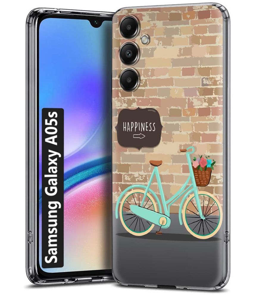     			Fashionury Multicolor Printed Back Cover Silicon Compatible For Samsung Galaxy A05s ( Pack of 1 )