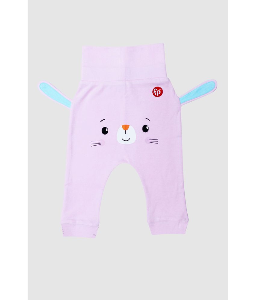     			Fisher-Price Pink Cotton Trackpant For Baby Girl ( Pack of 1 )
