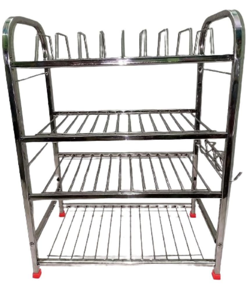     			Home Lane Stainless Steel Dish Racks