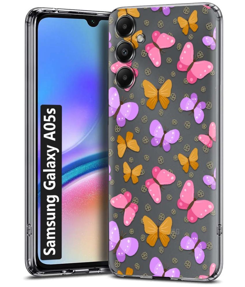     			NBOX Multicolor Printed Back Cover Silicon Compatible For Samsung Galaxy A05s ( Pack of 1 )