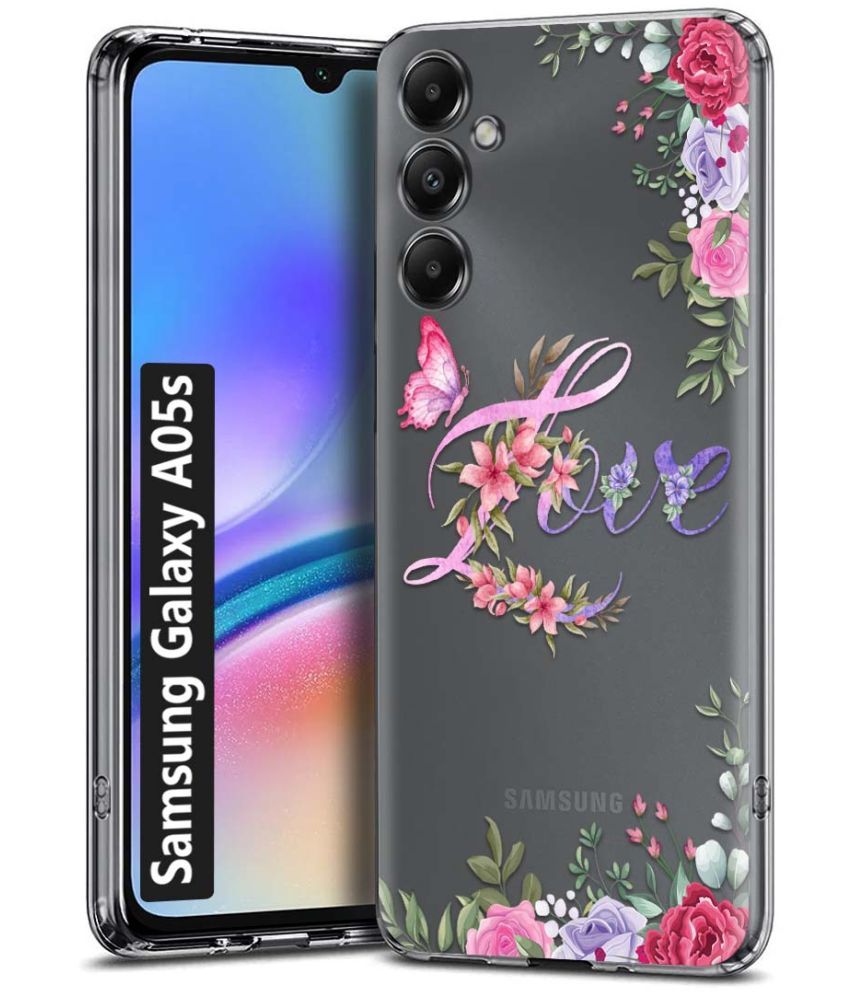     			NBOX Multicolor Printed Back Cover Silicon Compatible For Samsung Galaxy A05s ( Pack of 1 )