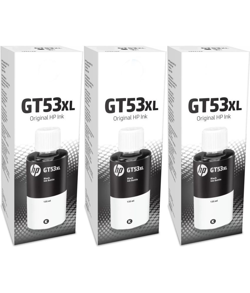     			TEQUO GT53XL For 5810 Black Pack of 3 Cartridge for DeskJet GT Printers