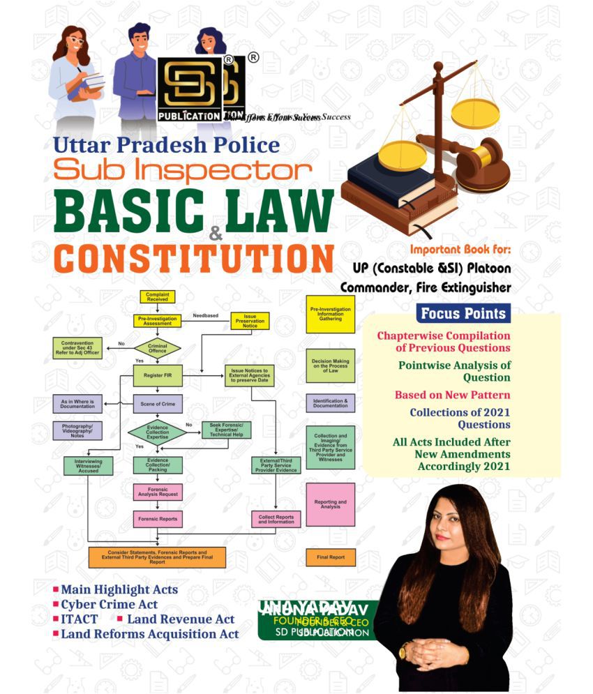     			Up Police Basic Law Constitution (English Medium)