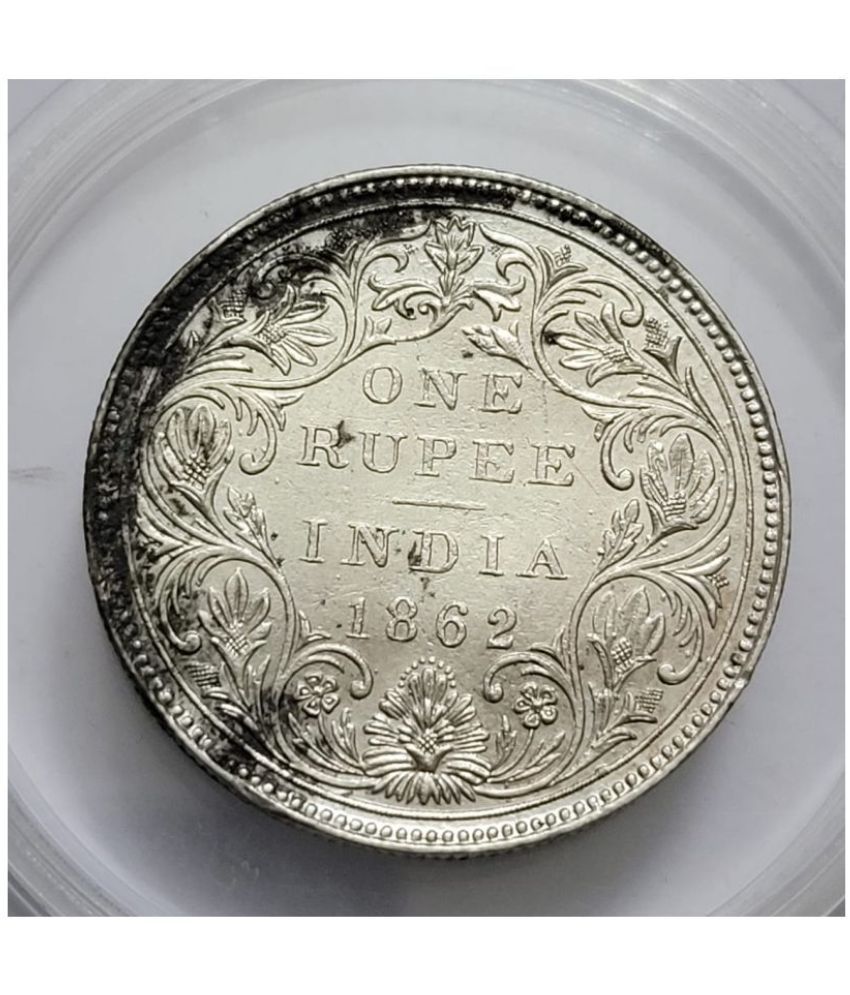     			one rupees  1862 10 dot