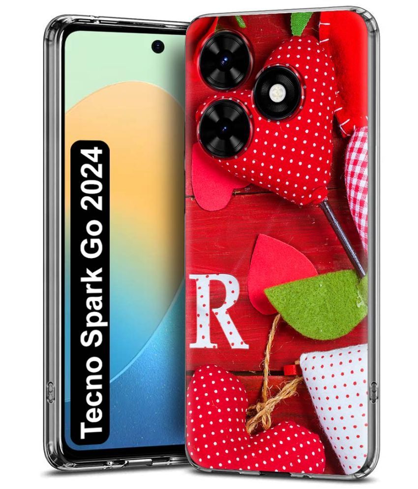     			Fashionury Multicolor Printed Back Cover Silicon Compatible For Tecno Spark Go 2024 ( Pack of 1 )