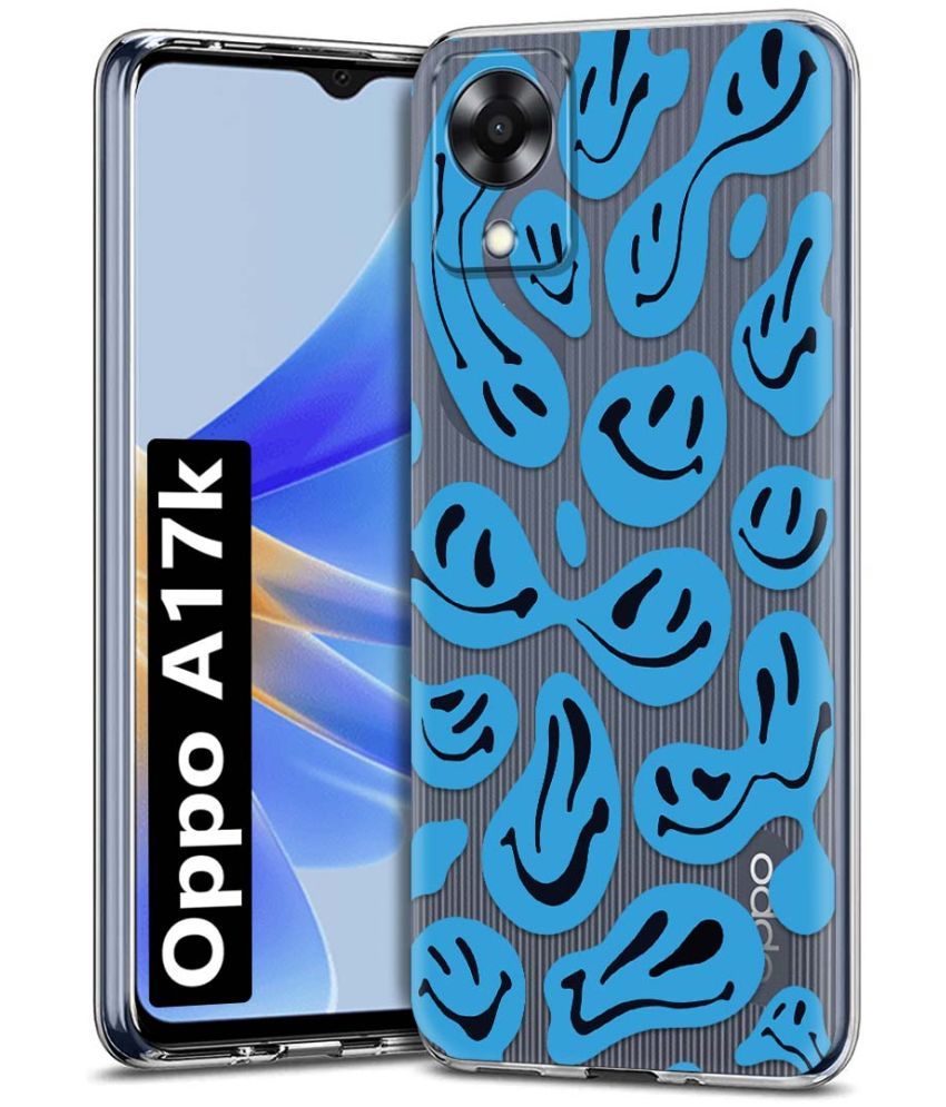     			Fashionury Multicolor Printed Back Cover Silicon Compatible For Oppo A17K ( Pack of 1 )