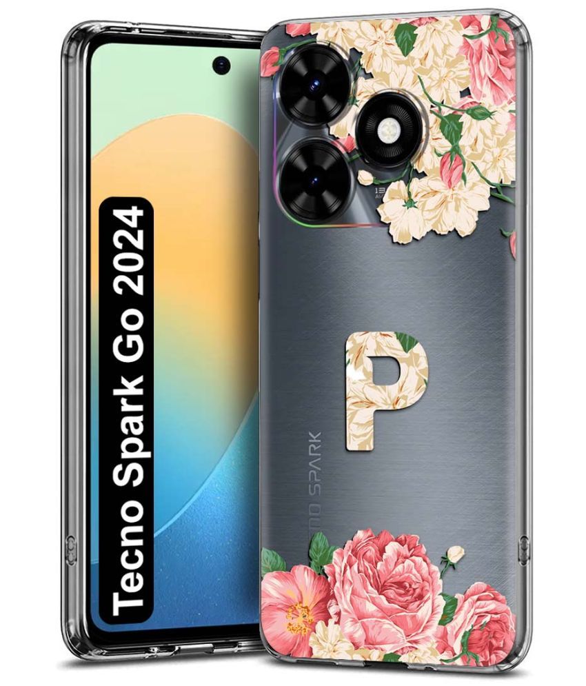     			Fashionury Multicolor Printed Back Cover Silicon Compatible For Tecno Spark Go 2024 ( Pack of 1 )