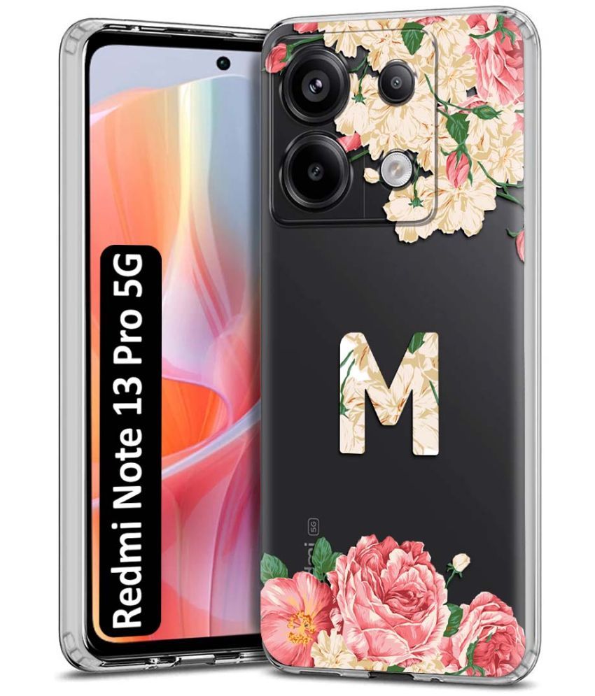     			Fashionury Multicolor Printed Back Cover Silicon Compatible For Redmi Note 13 Pro 5G ( Pack of 1 )