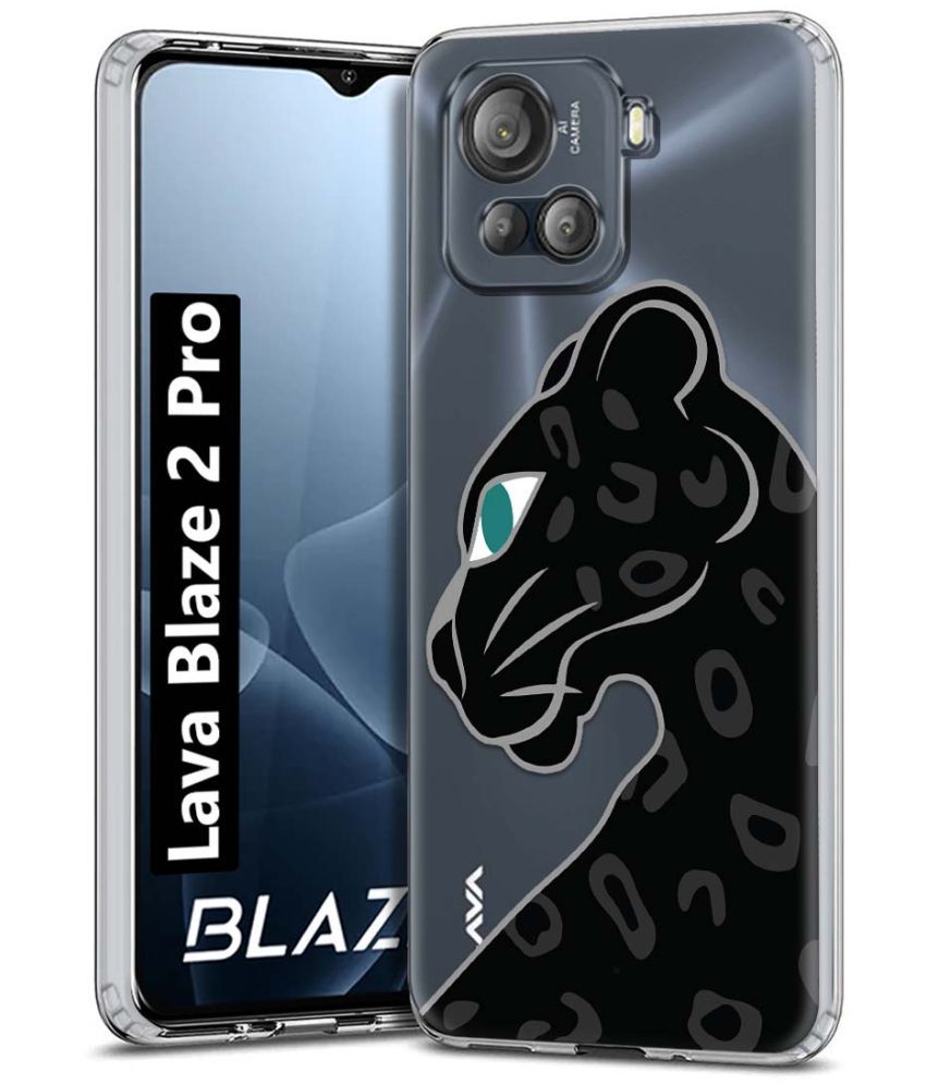     			NBOX Multicolor Printed Back Cover Silicon Compatible For Lava Blaze 2 Pro ( Pack of 1 )