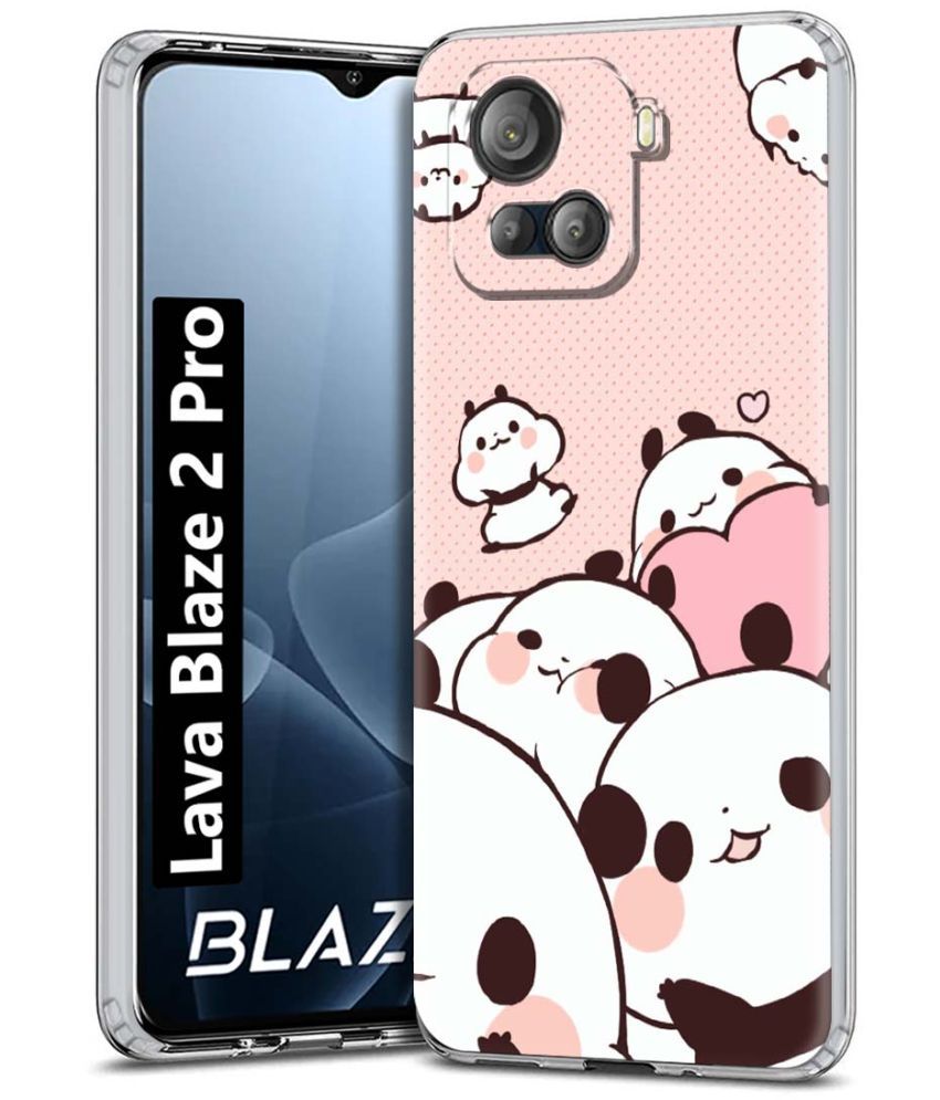     			NBOX Multicolor Printed Back Cover Silicon Compatible For Lava Blaze 2 Pro ( Pack of 1 )