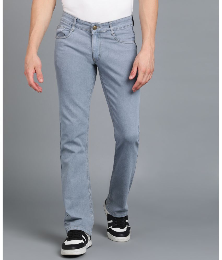     			Urbano Fashion Regular Fit Bootcut Men's Jeans - Light Grey ( Pack of 1 )