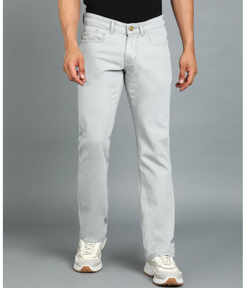    			Urbano Fashion Regular Fit Bootcut Men's Jeans - Grey Melange ( Pack of 1 )