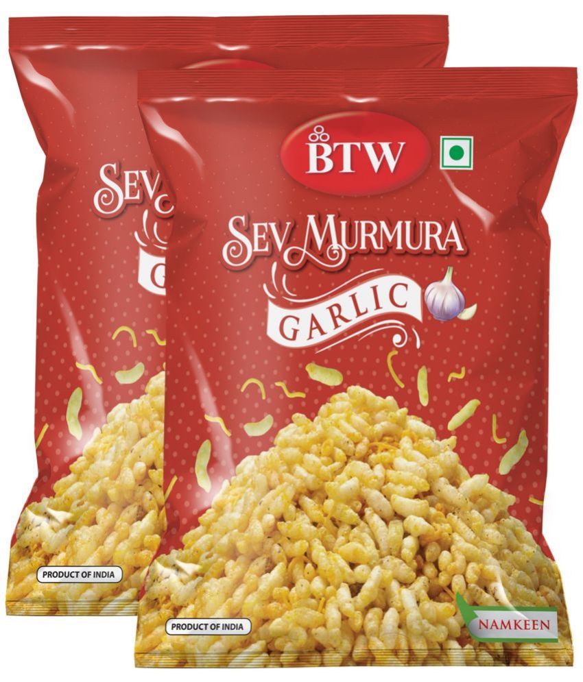     			BTW Sev Murmura Garlic 400g (200g X 2)