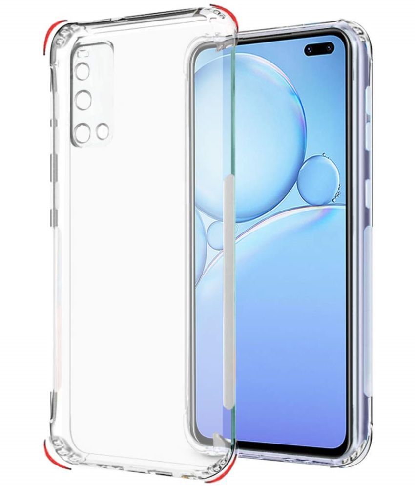     			Case Vault Covers Silicon Soft cases Compatible For Silicon Vivo V19 ( Pack of 1 )