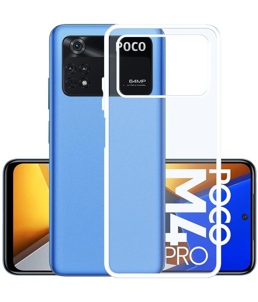     			Doyen Creations Plain Cases Compatible For Silicon POCO M4 PRO 5g ( Pack of 1 )