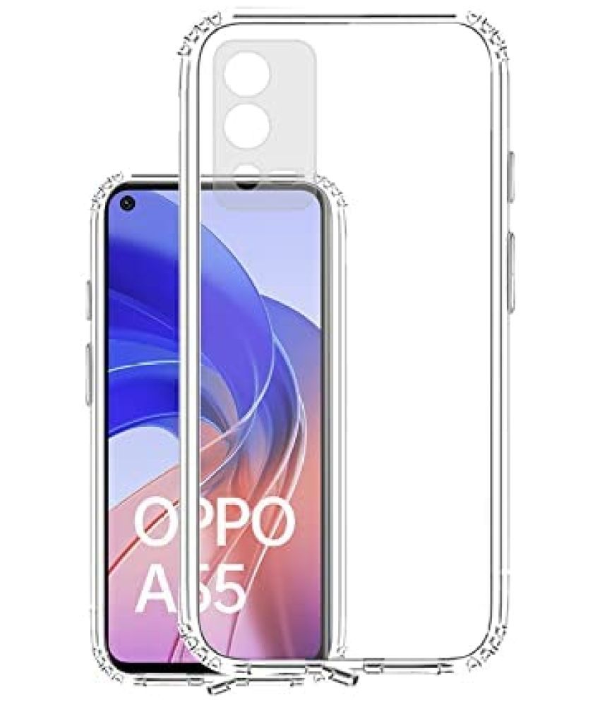     			Doyen Creations Plain Cases Compatible For Silicon OPPO A55 4G ( Pack of 1 )