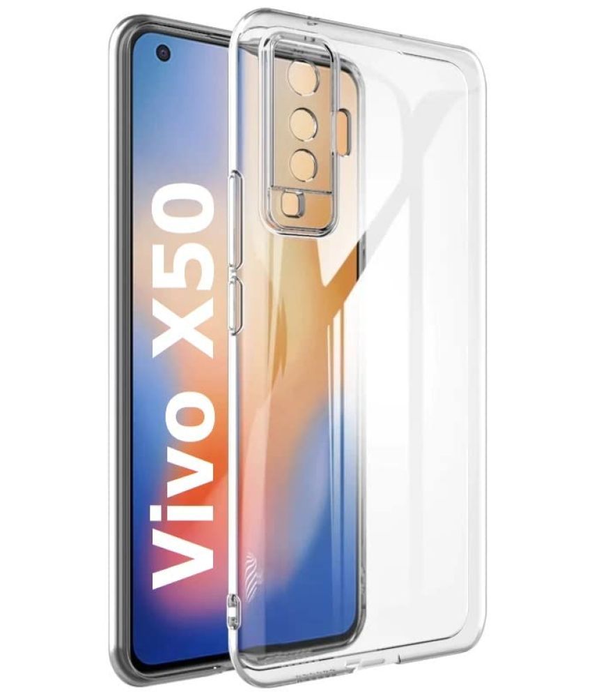     			Doyen Creations Plain Cases Compatible For Silicon VIVO X50 ( Pack of 1 )