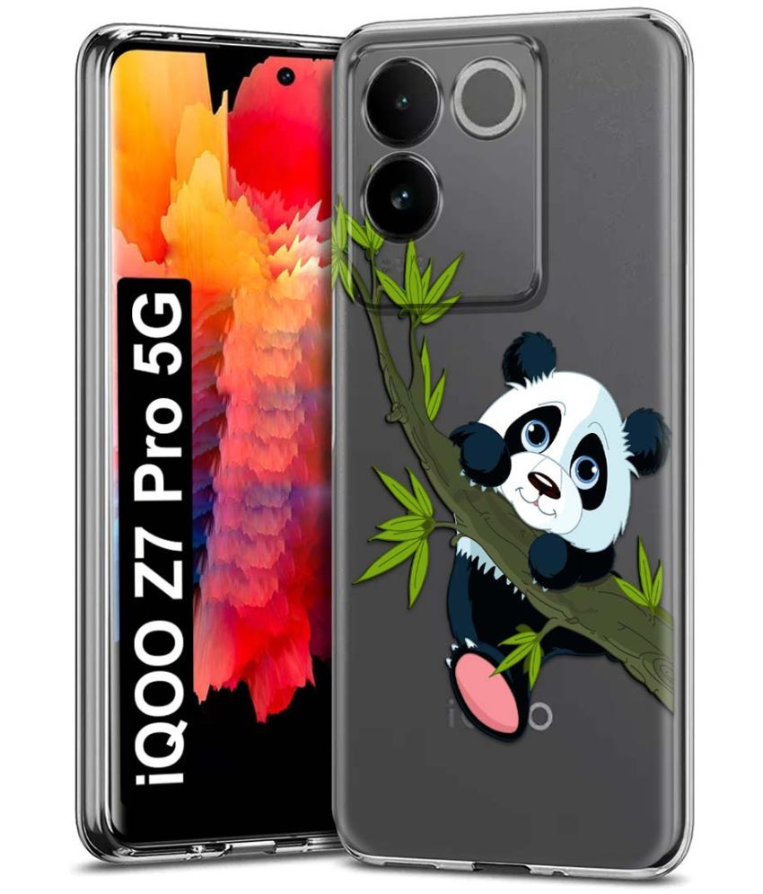     			Fashionury Multicolor Printed Back Cover Silicon Compatible For iQOO Z7 Pro 5G ( Pack of 1 )