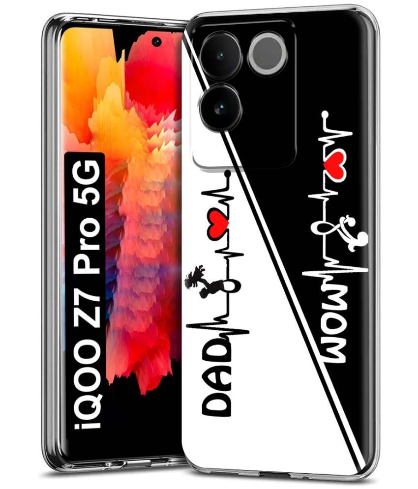     			Fashionury Multicolor Printed Back Cover Silicon Compatible For iQOO Z7 Pro 5G ( Pack of 1 )