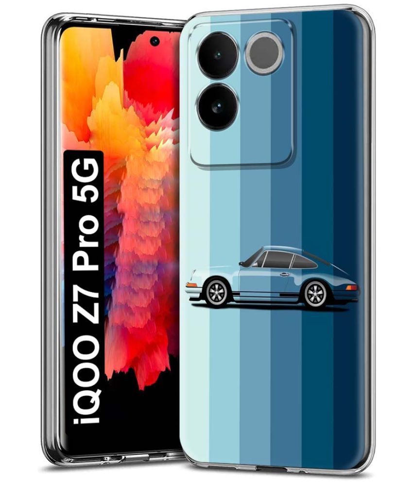     			Fashionury Multicolor Printed Back Cover Silicon Compatible For iQOO Z7 Pro 5G ( Pack of 1 )