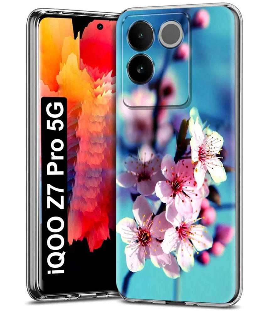     			Fashionury Multicolor Printed Back Cover Silicon Compatible For iQOO Z7 Pro 5G ( Pack of 1 )