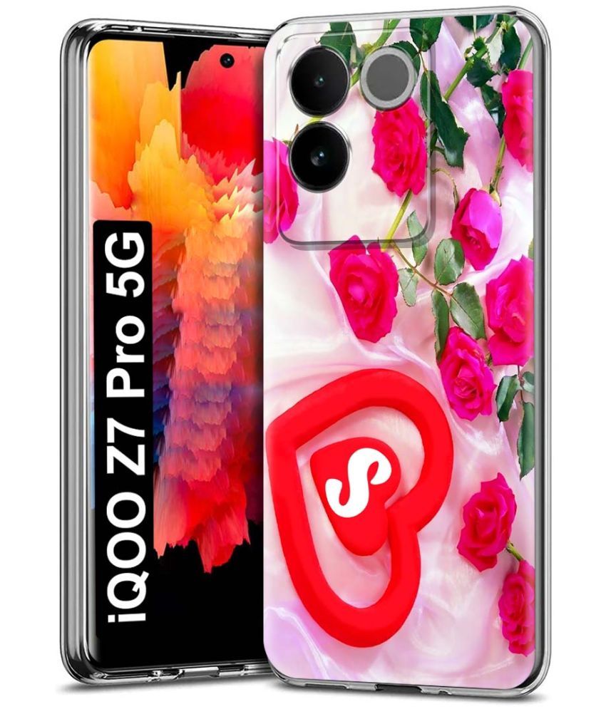     			Fashionury Multicolor Printed Back Cover Silicon Compatible For iQOO Z7 Pro 5G ( Pack of 1 )